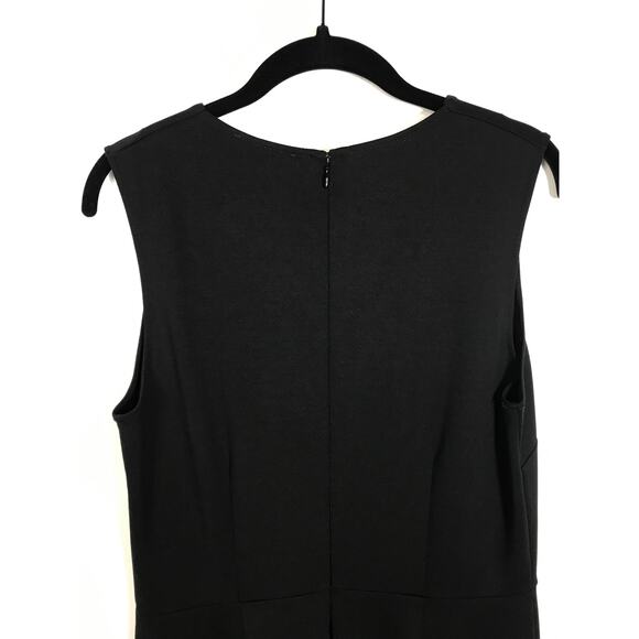 New J. Crew 365 Women's 10 Black Ponte Sheath Dress Office Work Date Night - Picture 11 of 13